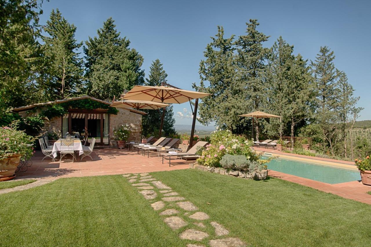 Villa La Casina Castellina in Chianti Eksteriør billede