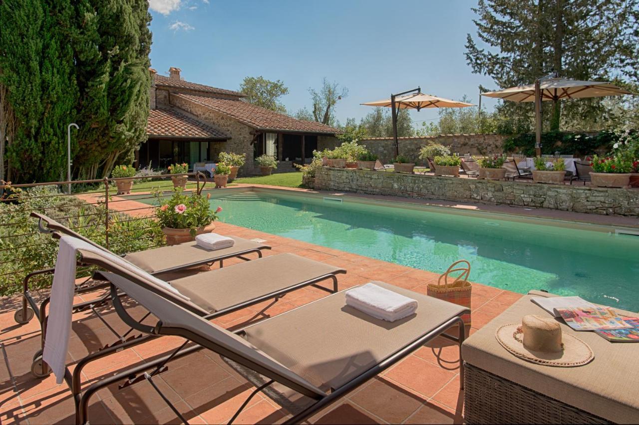 Villa La Casina Castellina in Chianti Eksteriør billede