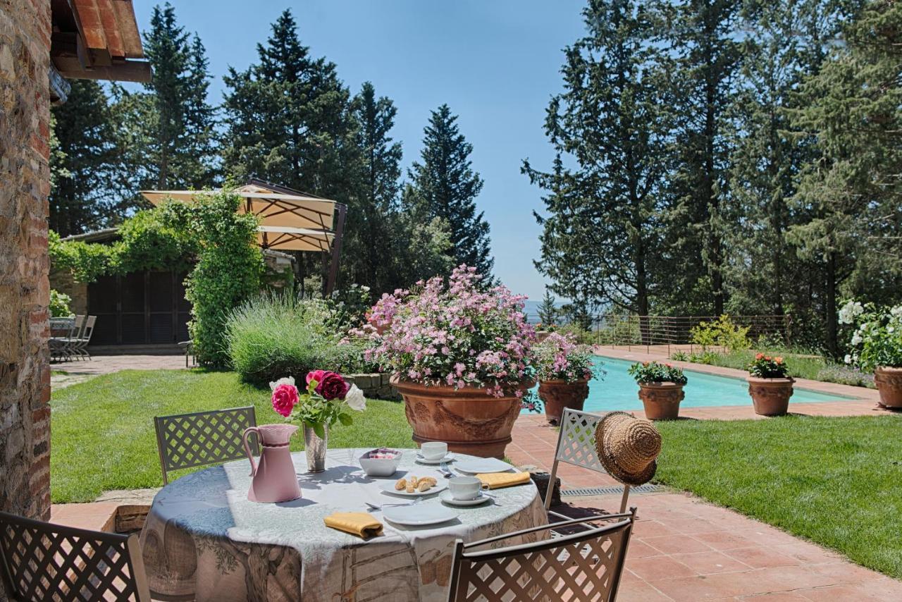 Villa La Casina Castellina in Chianti Eksteriør billede
